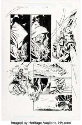 Andy Kubert and Joe Bennett Onslaught: Marvel Universe #1 Doctor Doom Story Page 36 Original Art (Marvel, 1996). | Heritage