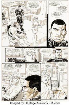 John Byrne Danger Unlimited #2 Story Page 5 Original Art (Dark Horse, 1994). | Heritage