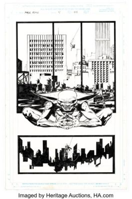 Michael Lopez and Jason Minor Spider-Man vs. Punisher #1 Story Page Original Art (Marvel, 2000).