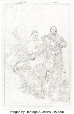 Ivan Reis Superman #5 Cover Original Art (DC, 2019).
