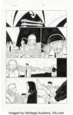 John Romita Jr. and Mark Morales Sentry #5 Story Page 4 Original Art (Marvel, 2006). | Heritage