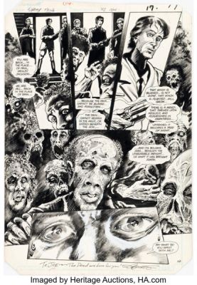 Stephen Bissette and John Totleben Swamp Thing #42 Story Page 14 Original Art (DC, 1985). | Heritage