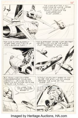 Al McWilliams Fight The Enemy #3 Story Page 7 Original Art (Tower, 1967). | Heritage