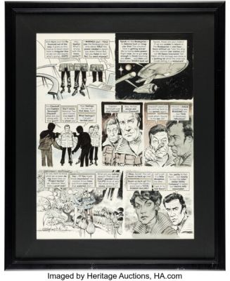 Mort Drucker MAD #236 "Star Blecch II the Wreck of Korn" Story Page 5 Original Art (EC, 1983). | Heritage