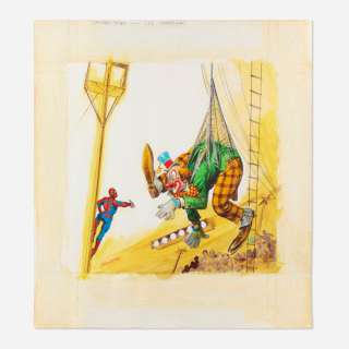 Earl Norem, The Amazing Spider-Man: The Big Top Mystery Page 29 Original Art (Marvel Books, 1986) | Landry Pop Auctions