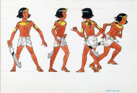 De Gieter | Papyrus, illustration Ã  l’encre de Chine et Ã  l’… | Banque Dessinée