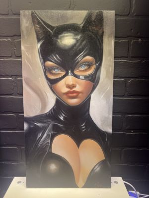 Catwoman Oil Painting by Snoz | Raremarq (Buy It Now)