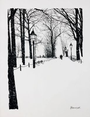 Chabouté - Illustration... | Lot 91 - CHABOUTÉ - illustration à l’encre de Chine et à la... | Tessier Sarrou