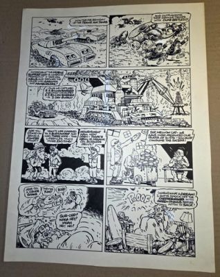 Skateboarder Magazine 1981 Original Artwork Cartoon Feature Ted Richards EX RARE | eBay US (Buy It Now)
