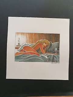 Les enquêtes de Betsy - Dessin original en couleur par Jêrome Phalippou - Loose page - (2019)