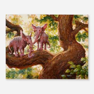 Tom Kidd, Untitled (Gnemo, Elephants) | Landry Pop Auctions