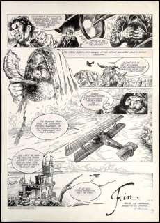 Crisse  - Planche originale - Les Ombres du passé  - (1993) | Catawiki