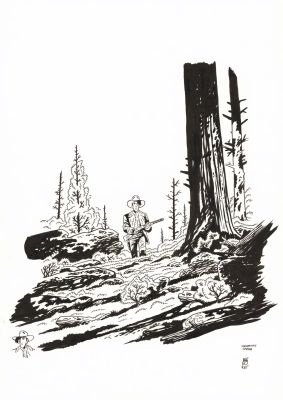 Brüno (Né En 1975) | Lot 13 : Lucky Luke - Dakota 1880 | Huberty Breyne