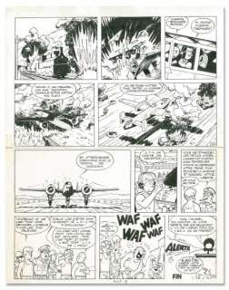 Tillieux, Maurice | GIL JOURDAN LA PÂTÉE EXPLOSIVE. Encre de Chine pour la | Coutau Bégarie