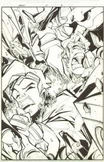 Carlos Cuevas, Francisco Herrera - Venom #5 P. 8 - Venom Attacks 100% Splash - 2003