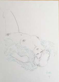 Leone Frollo - Illustrazione originale "Pin Up" - Loose page | Catawiki