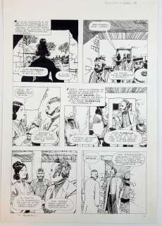 Attilio Micheluzzi - Tav. Origin. n.4 "Florence Nightingale: Il Tamburino di Balaklava" - Loose page - (1980) | Catawiki