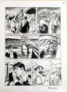 Dylan Dog n. 287 - Bruno Brindisi - original page | Catawiki