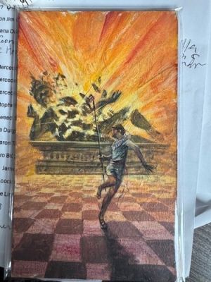 Ambush of Shadows original prelim Darrell K. Sweet book cover illustration 1933 | eBay US (Buy It Now)