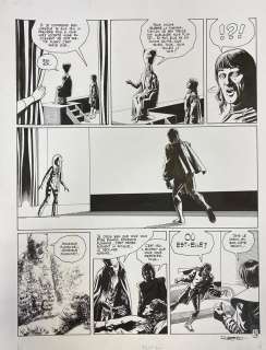 RIBERA Julio (1927-2018). Dracurella 1 planche Pilote N°3 27/13.… | misc / divers