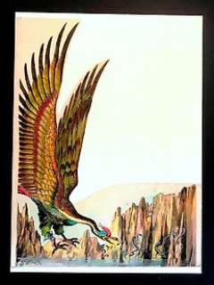 Nadir Quinto - Illustration for Sindbad the Sailor - big sized - O.I. ink and watercolor - (1965/1966)