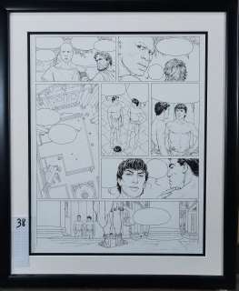 Philippe DELABY- 1999 Planche à l’encre de Chine Murena. De sable et… | Laval Enchères