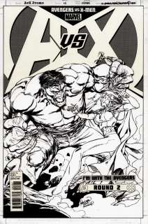 Carlo Pagulayan - Avengers vs. X-men #2 cover (2012)