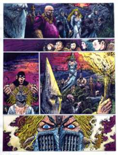 Clint Langley - Slaine Lord of Misrule episode 7 page 6 from 2000AD