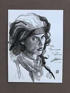 X-Men - Rogue - dessin original dédicacé Mike Choi - Loose page - First edition - (2015/2016)