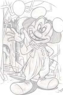 Mickey - IT - Original Preliminary Drawing - Jaume Esteve - Pencil Art | Catawiki