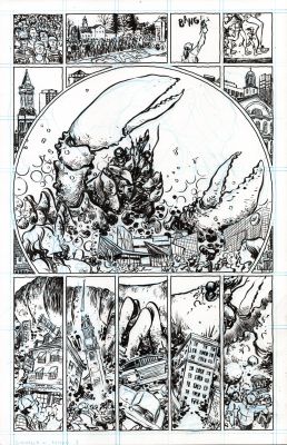 Jesse Lonergan | Godvilla vs. America: Boston #1 Page 03 | The Artist Bullpen