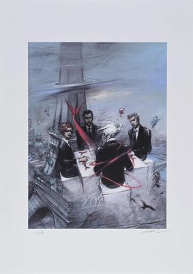 Bilal. Quatre ?... | Lot 66 - BILAL. Quatre ? Tirage EA signé reprenant le visuel... | Coutau Bégarie