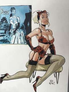 Meynet, Félix - Dessin original couleur - Bourjois | Catawiki