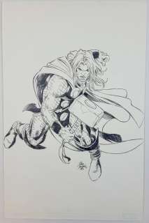 Mike Deodato Jr. - Orig. Illustr. "The Mighty Thor" - Loose page - First edition | Catawiki