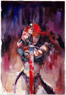 Ito | Red Sonja Reborn #6 Cover | Kirby’s Comic Art