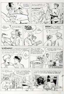 Dodier | Jérôme K. Jérôme Bloche, planche n°12 Ã  l’en… | Banque Dessinée