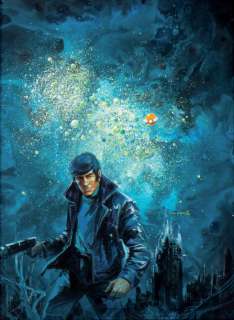 Vance - Bob Morane - Les bulles de l‘Ombre jaune Gouache pour la couverture