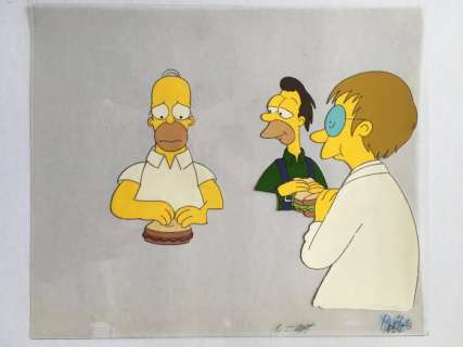 Groening, Matt - The Simpsons - Homer Simpson, Lenny Leonard - First edition | Catawiki