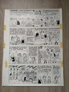 Piet Pienter en Bert Bibber 11 - Originele pagina (p.6) - Avontuur in San Doremi - (1959) | Catawiki