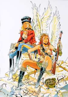 Meynet | Ailes belles, illustration Ã  l’encre de Chine et … | Banque Dessinée