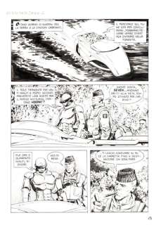 Universo Alfa - 4 Tavole Originali - Loose page - First edition | Catawiki