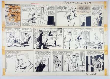 Wilson McCoy - Original Sunday Page "The Phantom" - Loose page - First edition - (1957) | Catawiki
