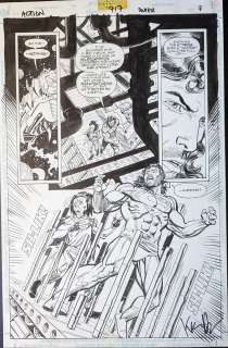 Kieron Dwyer / Denis Rodier | Action Comics #717, p.7 1996 | Wolvie Fans Comic Art