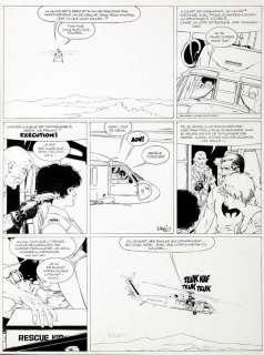 Vance | XIII, planche n°41 Ã  l’encre de Chine de l’épis… | Banque Dessinée