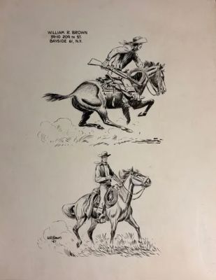 Bob Brown - Ensemble... | Lot 9 - Bob Brown - Ensemble de 3 dessins originaux : Dessins... | Tessier Sarrou