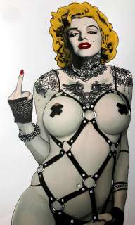 Maxemmed - original illustr. serie "Love fake - Fuckennedy" - cm 29x42 - Loose page - Original - (2014) | Catawiki