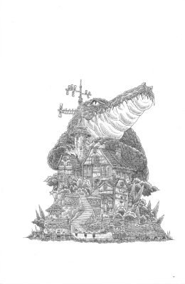 James Stokoe | The Longest Johns - Ends of the Earth T-Shirt Art | Marley Zarcone / James Stokoe