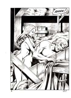 Zora la Vampira n. 14 - Tavola Originale "Nascaz" - Loose page - (1974) | Catawiki