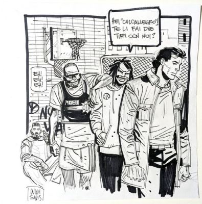 LUIGI SINISCALCHI Disegno Originale NICK RAIDER Bonelli Sketch Original Art | eBay Europe (Buy It Now)