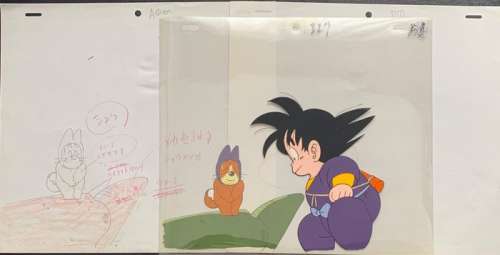 Dragon Ball - Dragon Ball Cels y Dougas - Production Material - (1987) | Catawiki
